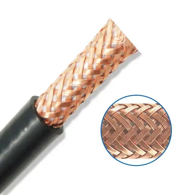 300/500 V 0,75 mm2 mehradriges flexibles Kupferdrahtgeflecht, abgeschirmtes PVC, isolierte PVC-Ummantelung, 0,75 mm², abgeschirmte flexible Kabel