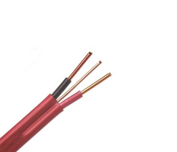 China 2 x 2,5 mm2 Kupferleiter 6242Y 2,5 mm Zwillings- und Erdungskabel Elektrischer Flachdraht